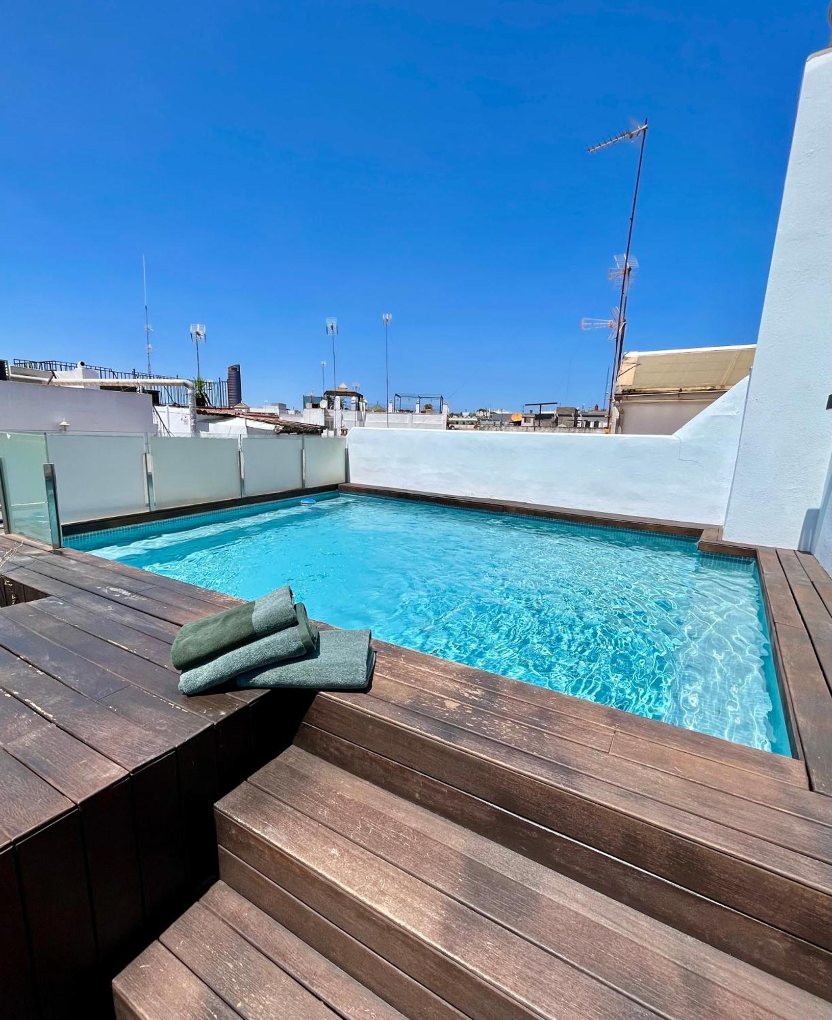 Fdez Amazing House By Cathedral And Giralda With Private Pool Villa Sevilla Eksteriør billede